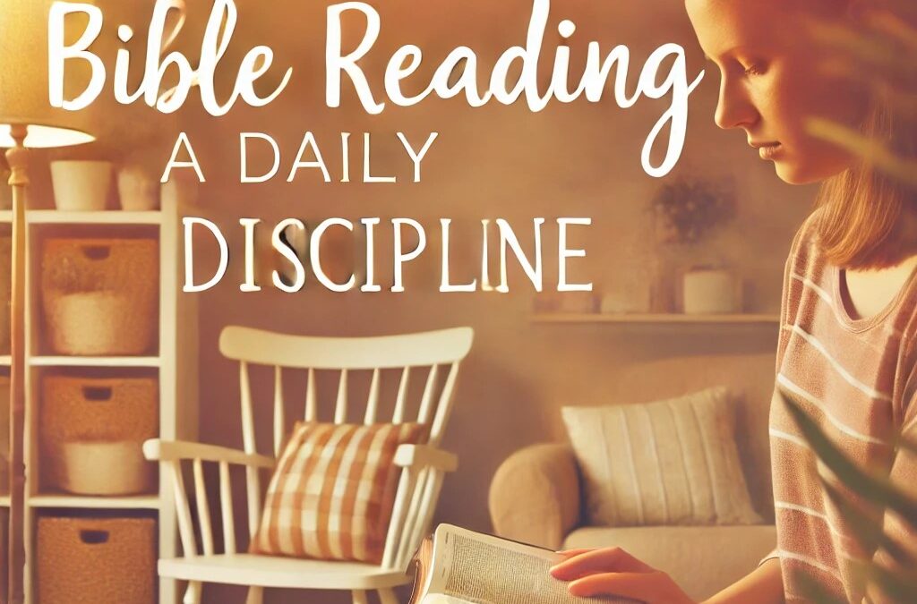 How to Make Bible Reading a Daily Discipline